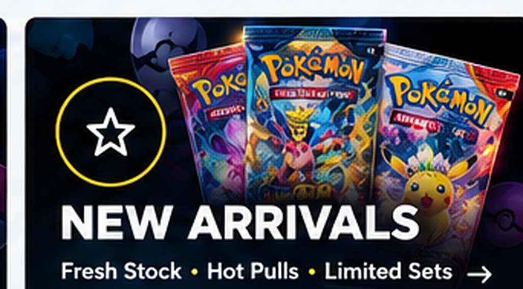 New Arrivals — Fresh Stock, Hot Pulls and Limited Sets